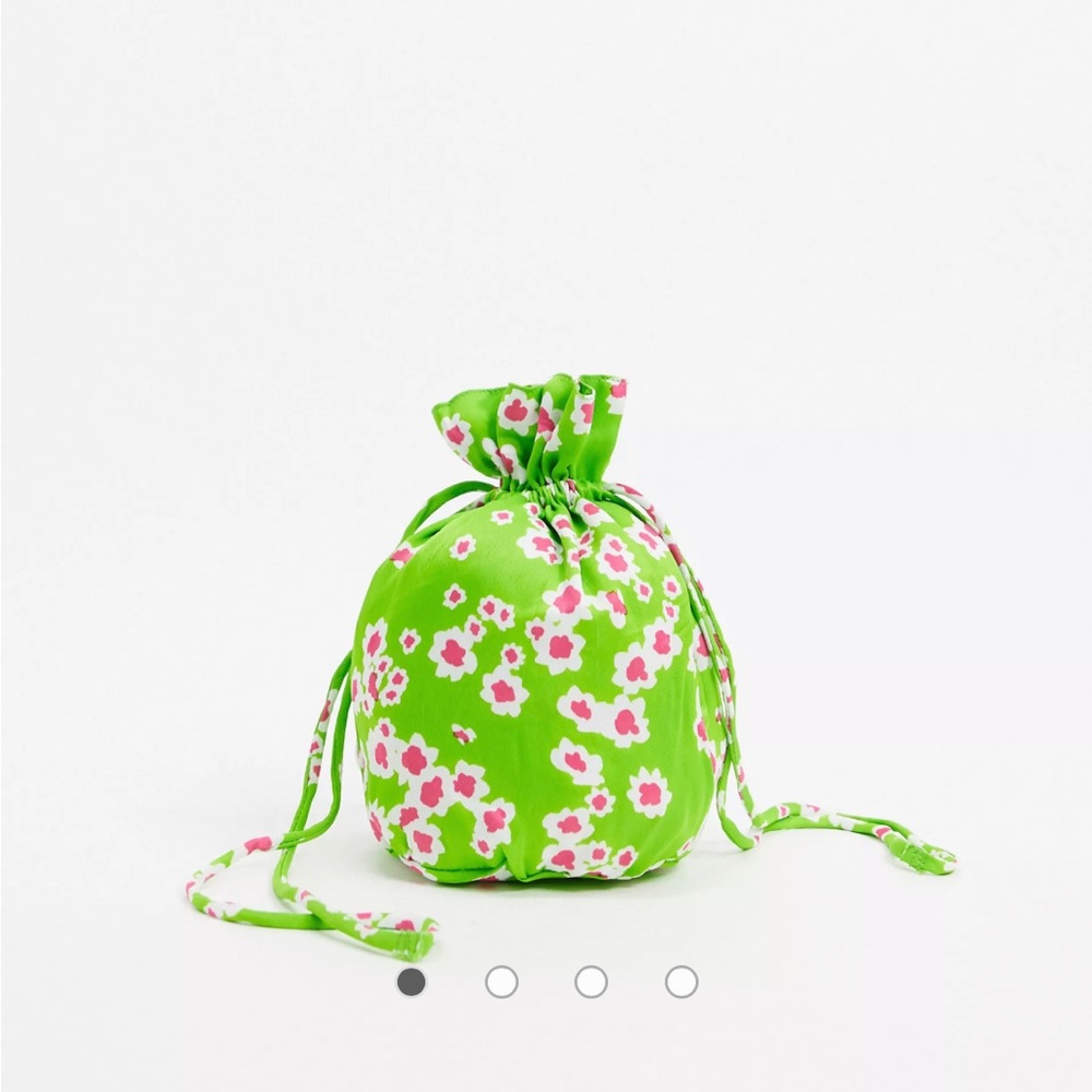 Faithfully The Brand Floral Drawstring Pouch
